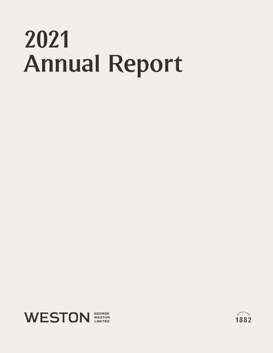 Thumbnail George Weston Annual Report 2021