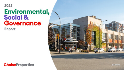 Thumbnail George Weston ESG Report 2022