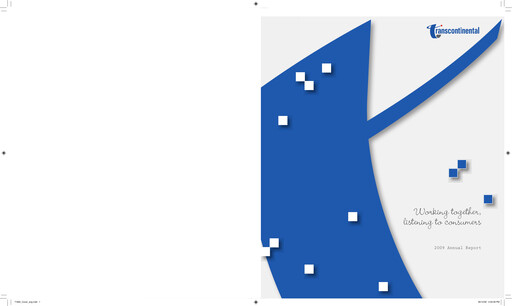 Vorschaubild Transcontinental Jahresbericht 2009