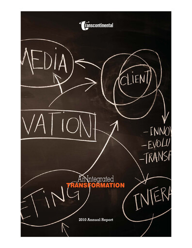 Vorschaubild Transcontinental Jahresbericht 2010