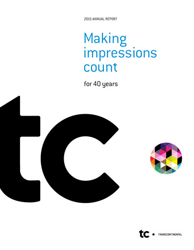 Vorschaubild Transcontinental Jahresbericht 2015