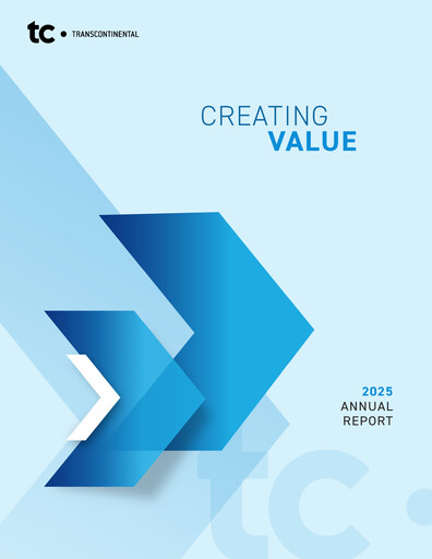 Thumbnail Transcontinental Annual Report 2025