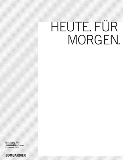 Thumbnail Bombardier Annual Report 2005