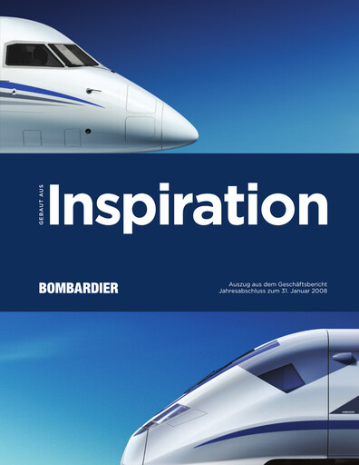 Thumbnail Bombardier Annual Report 2008