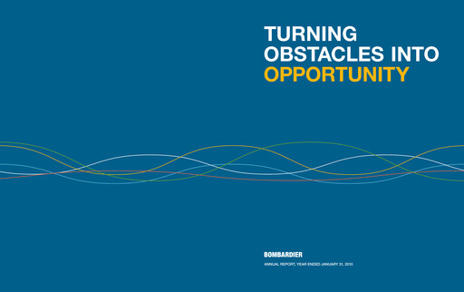 Miniature Bombardier Rapport annuel 2009