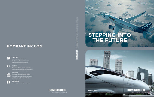 Miniature Bombardier Rapport annuel 2012