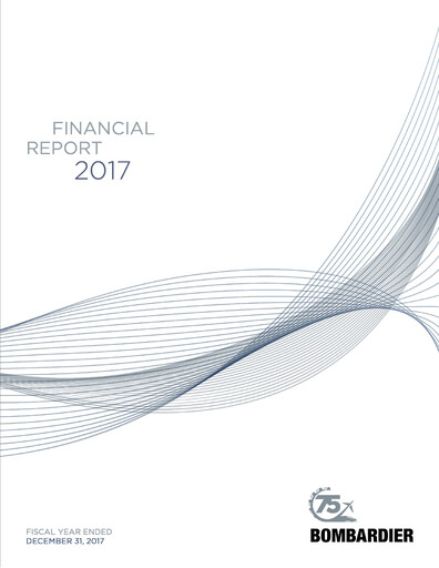 Thumbnail Bombardier Financial Report 2017