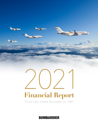 Thumbnail Bombardier Financial Report 2021