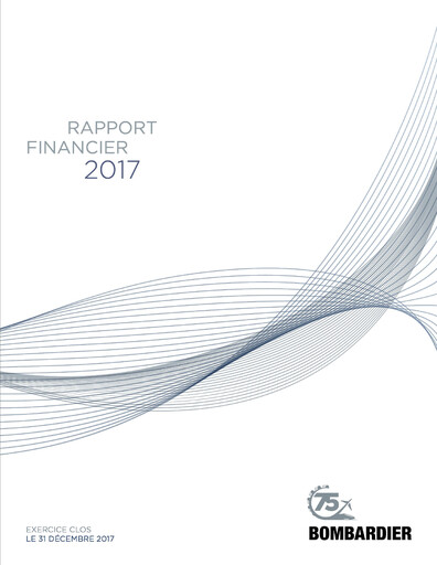 Miniature Bombardier Rapport financier 2017