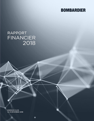 Miniature Bombardier Rapport financier 2018
