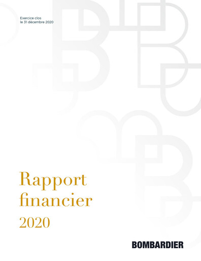 Miniature Bombardier Rapport financier 2020