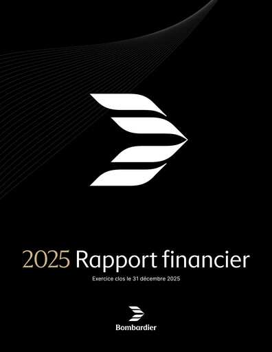 Thumbnail Bombardier Financial Report 2025