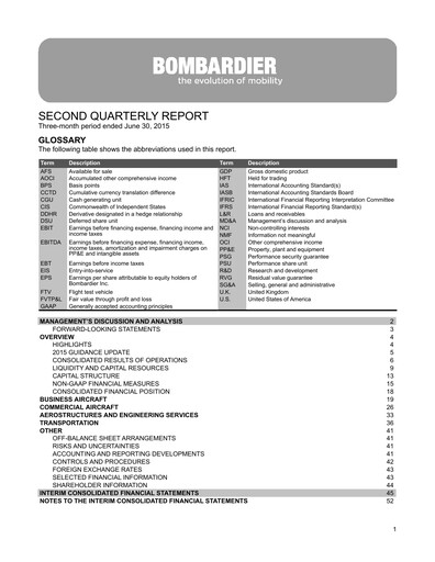 Thumbnail Bombardier Quarterly Report 2015-q2