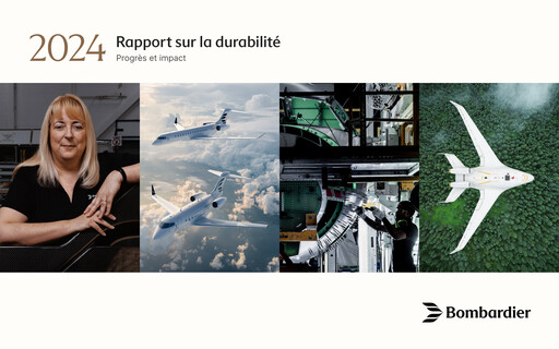 Thumbnail Bombardier Sustainability Report 2024