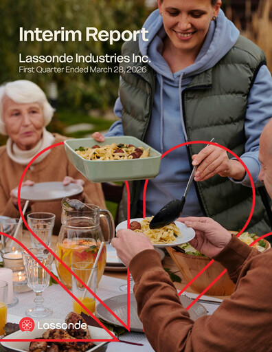 Miniature Lassonde Industries Rapport trimestriel 2026-q1