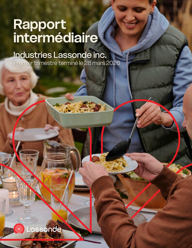 Miniature Lassonde Industries Rapport trimestriel 2026-q1