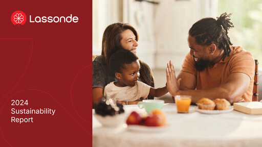 Miniature Lassonde Industries Rapport de durabilité 2024