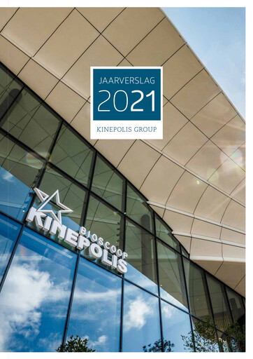 Thumbnail Kinepolis Group  Annual Report 2021