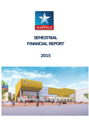 Vorschaubild Kinepolis Group  Halbjahresbericht 2015-h1