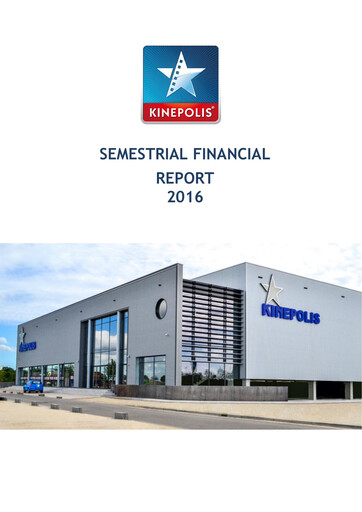 Vorschaubild Kinepolis Group  Halbjahresbericht 2016-h1