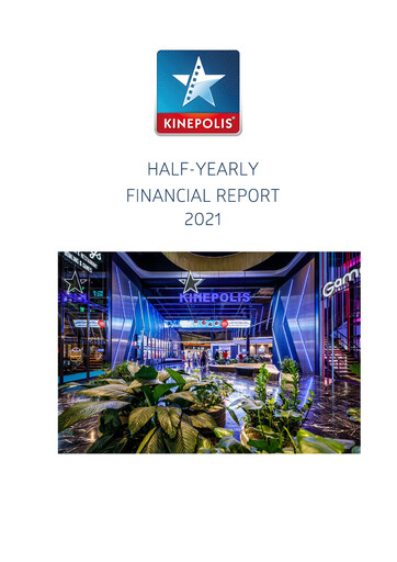 Vorschaubild Kinepolis Group  Halbjahresbericht 2021-h1