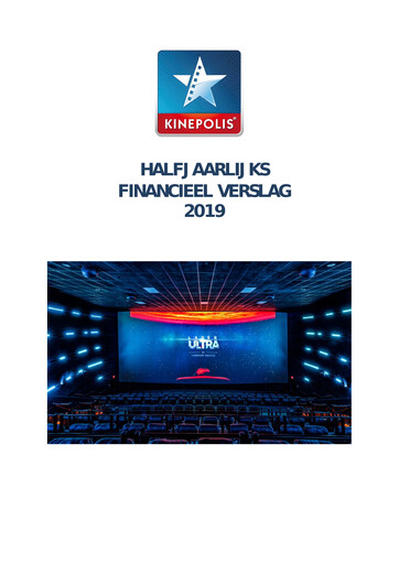 Vorschaubild Kinepolis Group  Halbjahresbericht 2019-h1