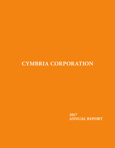 Thumbnail Cymbria Annual Report 2017