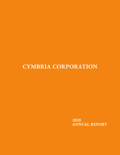 Thumbnail Cymbria Annual Report 2020