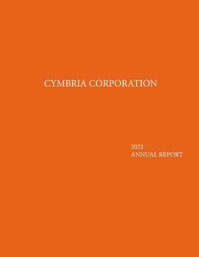 Thumbnail Cymbria Annual Report 2023