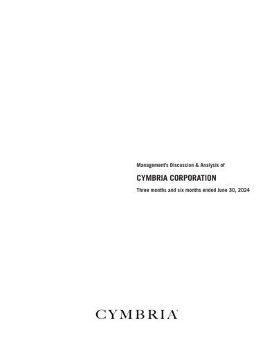 Thumbnail Cymbria Quarterly Report 2024-q2