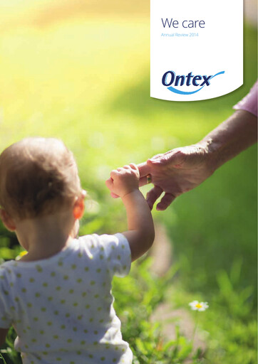 Thumbnail Ontex Group Annual Report 2014
