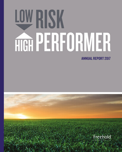 Thumbnail Freehold Royalties Annual Report 2017