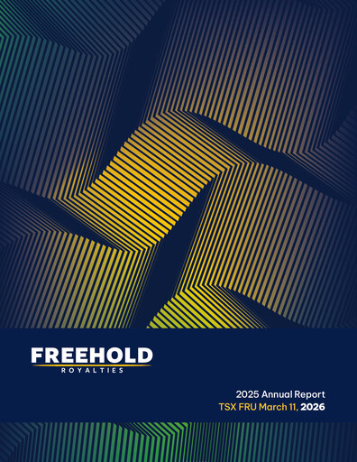 Thumbnail Freehold Royalties Annual Report 2025
