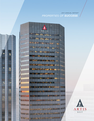 Thumbnail Artis REIT Annual Report 2011