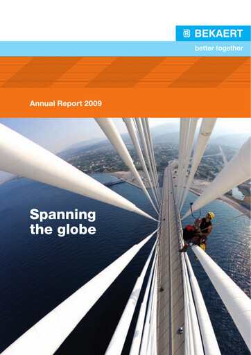 Thumbnail NV Bekaert Annual Report 2009