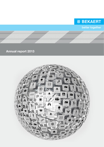 Thumbnail NV Bekaert Annual Report 2013