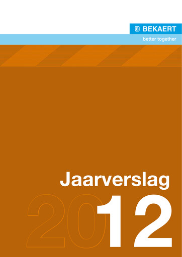 Thumbnail NV Bekaert Annual Report 2012