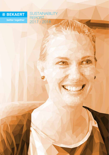 Miniature NV Bekaert Rapport de durabilité 2017-2018