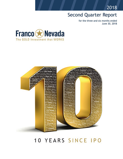 Thumbnail Franco-Nevada Quarterly Report 2018-q2