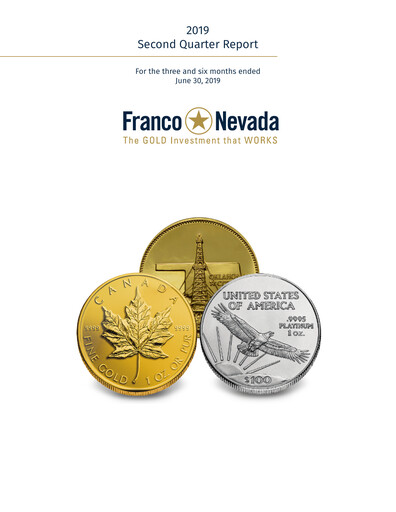Thumbnail Franco-Nevada Quarterly Report 2019-q2