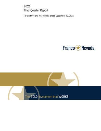 Thumbnail Franco-Nevada Quarterly Report 2021-q3