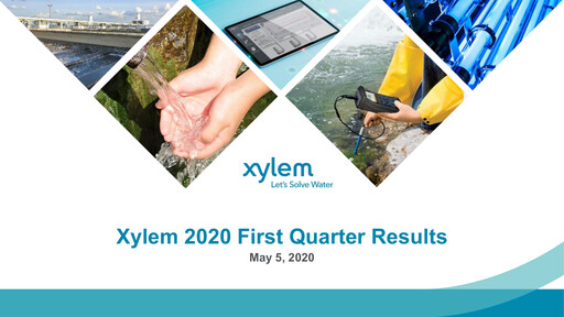 Thumbnail Xylem Quarterly Report 2020-q1