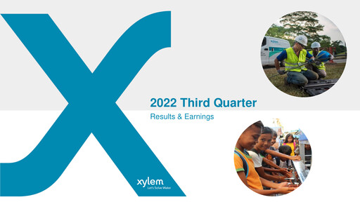 Thumbnail Xylem Quarterly Report 2022-q3