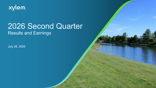 Thumbnail Xylem Quarterly Report 2026-q2