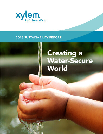 Thumbnail Xylem Sustainability Report 2018