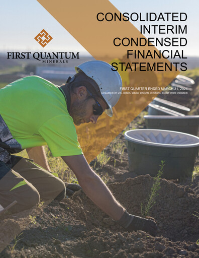 Thumbnail First Quantum Minerals
 Financial Statement 2024-q1