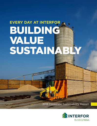 Thumbnail Interfor Sustainability Report 2018