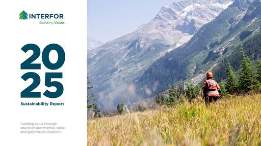 Thumbnail Interfor Sustainability Report 2025