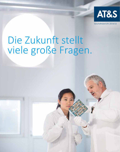 Thumbnail AT&S Austria Technologie & Systemtechnik Annual Report 2014-2015