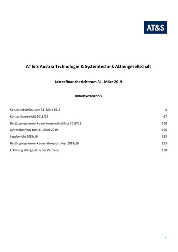 Thumbnail AT&S Austria Technologie & Systemtechnik Financial Report 2018-2019